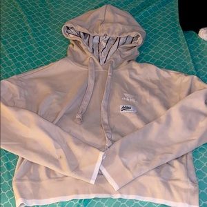Crop top hoodie
